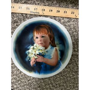 1981 Donald Zolan "for you" 4th issue collector plate